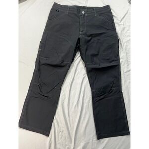 Kuhl Renegade Klassik Pants Mens 36x28 Gray Hiking Outdoor Utility Work Trousers